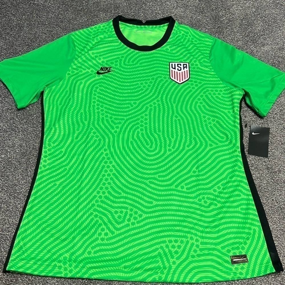 Nike USMNT USA Team Player Issue Goalkeeper Soccer Jersey CD8321-398 Mens XXL